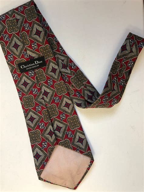 christian dior ties vintage|christian dior cravates tie.